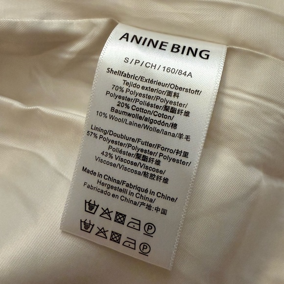 New -ANINE BING
Janet houndstooth tweed jacket - Picture 15 of 16